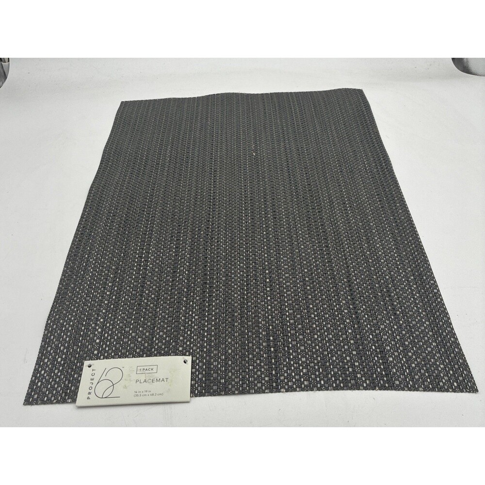4 Placemats threshold 14in x 19in Gray